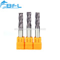 BFL CNC Endmills Carbide 3 Flute Rough Endmills Milling Cutter For Plywood